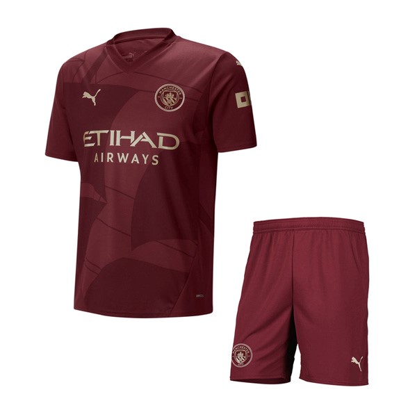 Camiseta Manchester City Tercera Equipación Niño 2024/2025